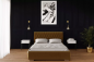 Preview: Gepolstertes Bett - ART81218